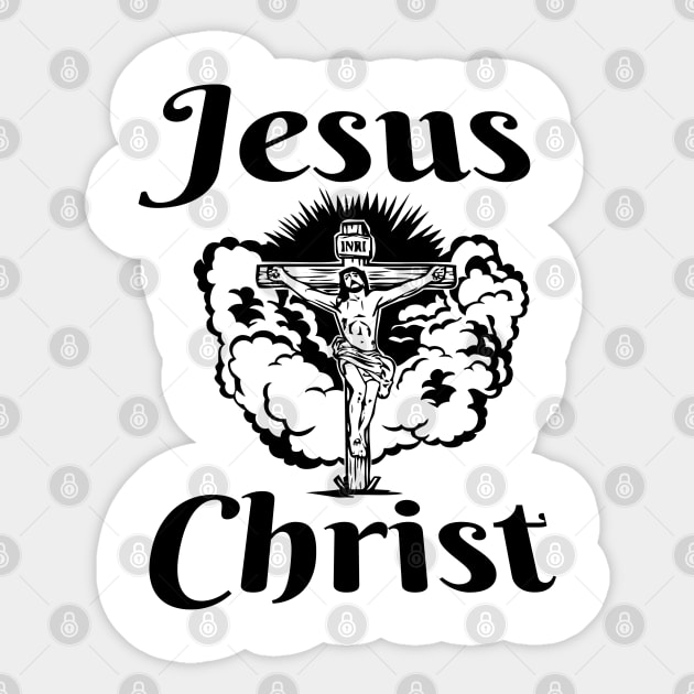 Jesus Christ Sticker by FromBerlinGift